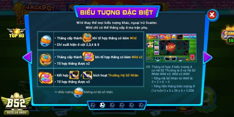 Các icon có khả năng đặc biệt