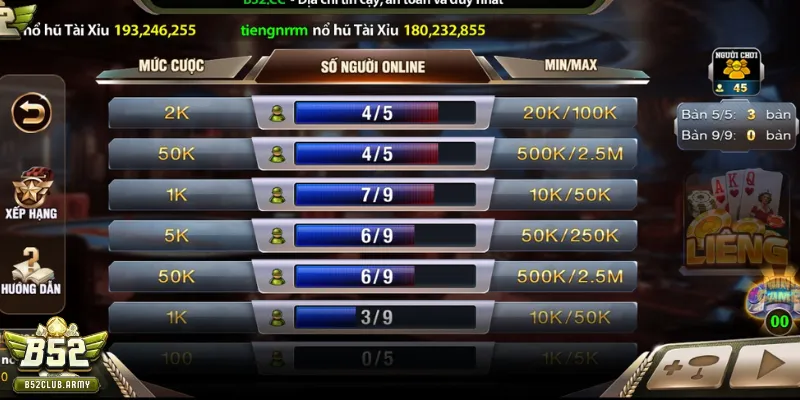 Sơ lược về Liêng B52 club